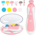✨ 6-in-1 Electric Baby Nail Trimmer Set! Safe & Gentle Care for Your Little One! 👶✨