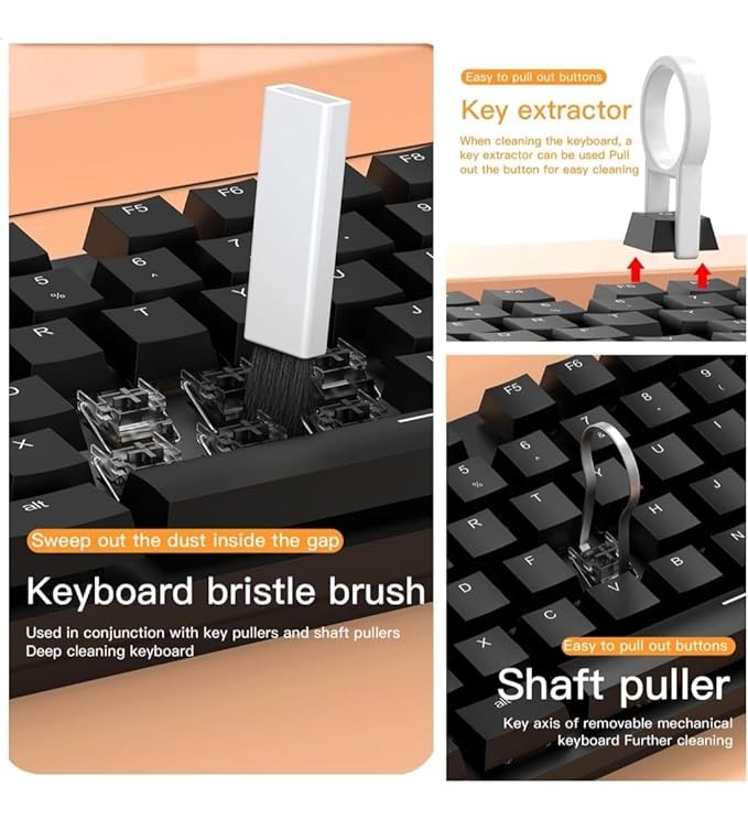 ✨ 20-in-1 Multi-Purpose Electronic Cleaning Kit (Professional Laptop, Keyboard & Earbud Cleaner Set) ✨
